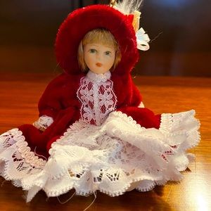 DG Creations vintage Virginia porcelain doll